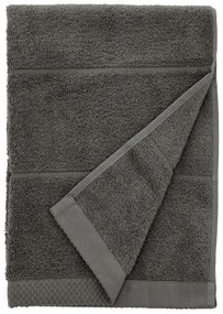 Asciugamano tipo terry grigio scuro in cotone 50x100 cm Line – Södahl