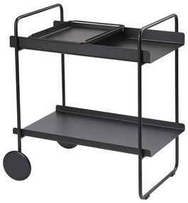 Tavolo da portata in metallo su ruote 40,5x61 cm A-Cocktail - Zone