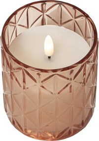 Candela a LED con alimentazione a batteria (altezza totale 10 cm) Flamme Romb – Star Trading