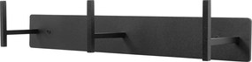 Attaccapanni da parete nero in metallo 44 cm Chapman – Spinder Design