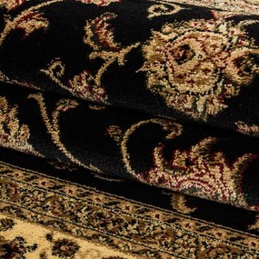 Tappeto in nero e oro 160x230 cm Marrakesh - Ayyildiz Carpets
