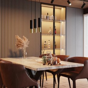 Lampada da Soffitto GU10 in Acciaio LOOPEZ