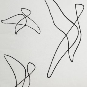 Eglo 420004 - Cuscino decorativo CHEVERY 45x45 cm bianco/nero