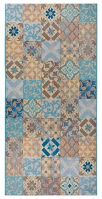 Tappeto blu 75x150 cm Cappuccino Mosaik - Hanse Home
