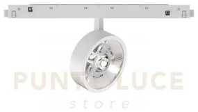 Sistema lineare ego track flat single 09w 3000k on off wh