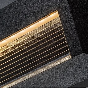 Rabalux 77189 - Applique da parete per esterni KAVALA LED/6W/230V IP65 nero