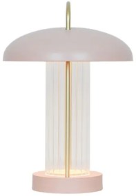 Nordlux - LED dimmerabile. Lampada da tavolo ricaricabile a sfioramento MIRANO LED/3W/3,7V rosa