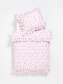 Sinsay - Set biancheria da letto in cotone - rosa pastello