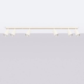 Faretto color crema 6x117 cm Etna – Sollux