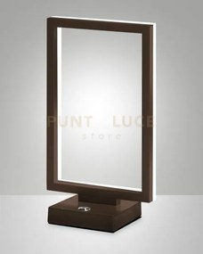 Bard lampada da tavolo corten a led 3000k - 15w - 1720 lm dimmerabi...