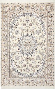 Nain Tappeto persiano 200 x 130 Beige (Iran) Annodato A Mano
