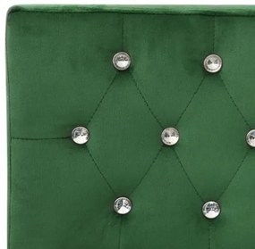 Panca 110 cm in Velluto Verde Scuro