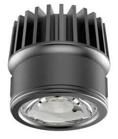 Faretto Incasso Dynamic Alluminio Nero Led 9W 3000K Luce Calda