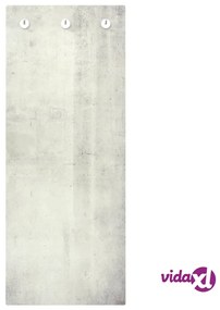 vidaXL Appendiabiti a Parete 125x50 cm Vetro Temperato Muro Pietra