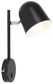 Rabalux 5242 - Lampada da muro EGON 1xE14/40W/230V nera