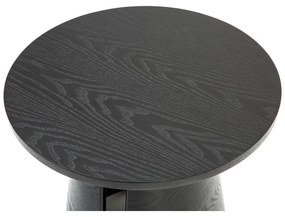 Tavolino nero , ø 50 cm Cep - Teulat