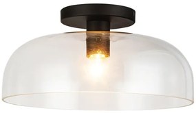 Alora Mood ALM-SYLVIA-SF-BK-CL - Plafoniera SYLVIA 1xE27/60W/230V nera