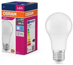 Lampadina LED VALUE A60 E27/8W/230V 4000K - Osram
