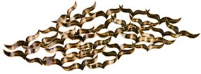 Decorazione in oro anticato 115x55x10 cm