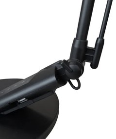 Lampada da tavolo LED dimmerabile con funzione Touch OPTIMUM LED/7W/230V 3000/4000/6000K nero