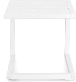 Tavolino da giardino in alluminio 40x40 cm Hilde – Bizzotto