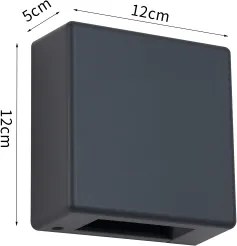 Brilagi - Applique da esterno LED DOUBLERAY LED/6W/230V antracite IP54