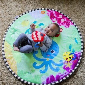 Baby Einstein - Coperta per bambini per giocare con water mat 2in1 SEA FLOOR EXPLORERS