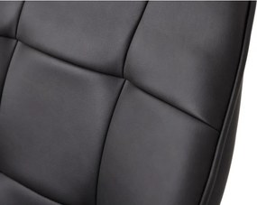 Set di sedie da pranzo grigio scuro in imbottito con braccioli 2 pz Nolan Square – Unique Furniture