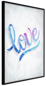 Poster  Love I  Cornice Quadri Cornice nera, Larghezza x Altezza Home decor 30x45