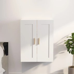 Mobile A Parete Bianco 69,5x32,5x90 Cm İn Legno Multistrato /
