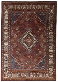 Josheghan Tappeto 320x220 Rosso (Iran) Annodato A Mano