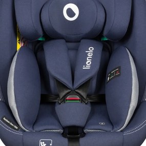 Lionelo -Seggiolino auto con base girevole BASTIAAN ONE i-Size 40-150 cm Blu Navy