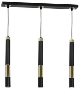 Lampadario LED su fune DALLAS 3xGU10/3W/230V