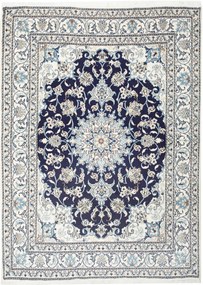 Nain Tappeto 150 x 210 Blu (Iran) Annodato A Mano