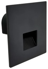 Brilagi - Lampada per scale LED JACK LED/3W/230V 3000/4000/6500K IP65 nera