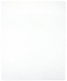 Lenzuola Con Angoli Jersey 2pz Bianche 90x200 Cm Cotone /