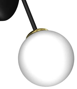 Applique JOY 2xE14/40W/230V nero/oro