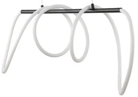 Lampadario LED a sospensione su cavo FLEXI LED/36W/230V 4000K nero