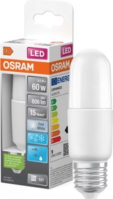 Lampadina LED STICK E27/8,5W/230V 4000K - Osram