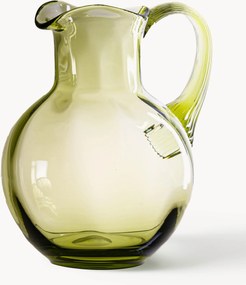 Brocca in vetro soffiato Swirl 2 L