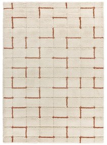 Tappeto color mattone/color crema 200x290 cm Brenda – Universal