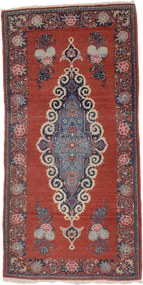 Kashan Tappeto 70x110 (Iran) Annodato A Mano