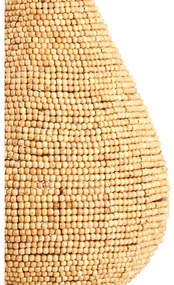 Lampadario in colore naturale con paralume in legno ø 31 cm Kabinda - Light &amp; Living