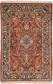 Isfahan Tappeto 170 x 110 Beige (Iran) Annodato A Mano