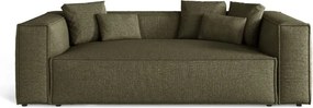 Divano Aveiro 3 posti in chenille – 220x118x86 cm