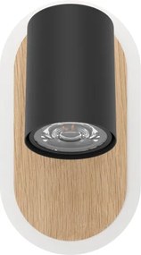 Eglo 901631 - Faretto da parete LED RIMBOCCHI LED/7W/230V marrone/nero