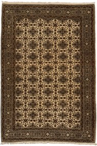 Afghan Tappeto 170x120 Beige (Afghanistan) Annodato A Mano