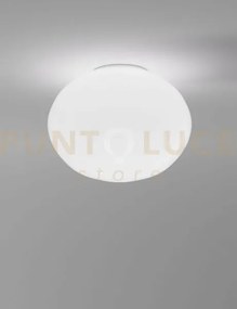 Lucciola plafoniera applique m bianco satinato e bianco opaco 1 l22...