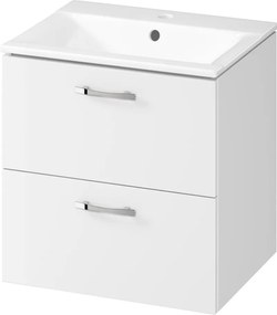 Cersanit S801-456 - Mobile bagno sospeso con lavabo NIKO 50x40 cm bianco