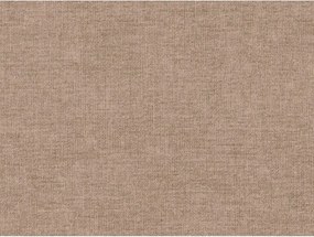 Letto matrimoniale imbottito greige con rete inclusa 140x200 cm Aveline – Micadoni